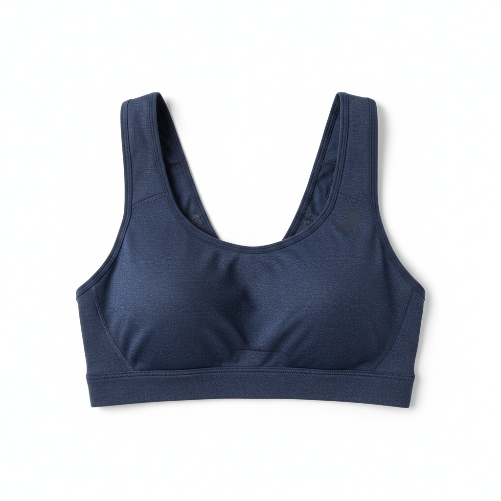 Navy Blue Sports Bra